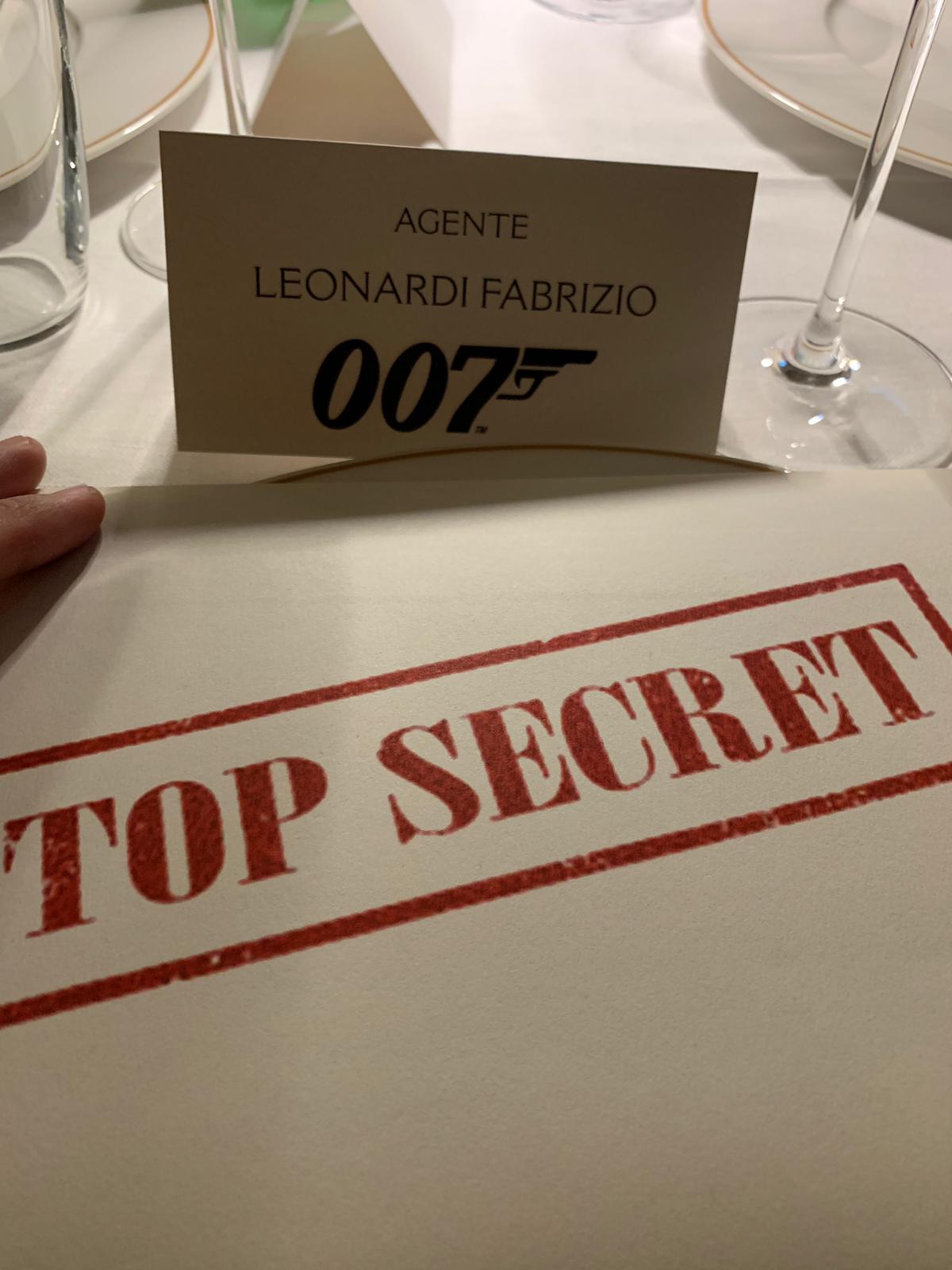 James Bond Damedeo - Mise en place